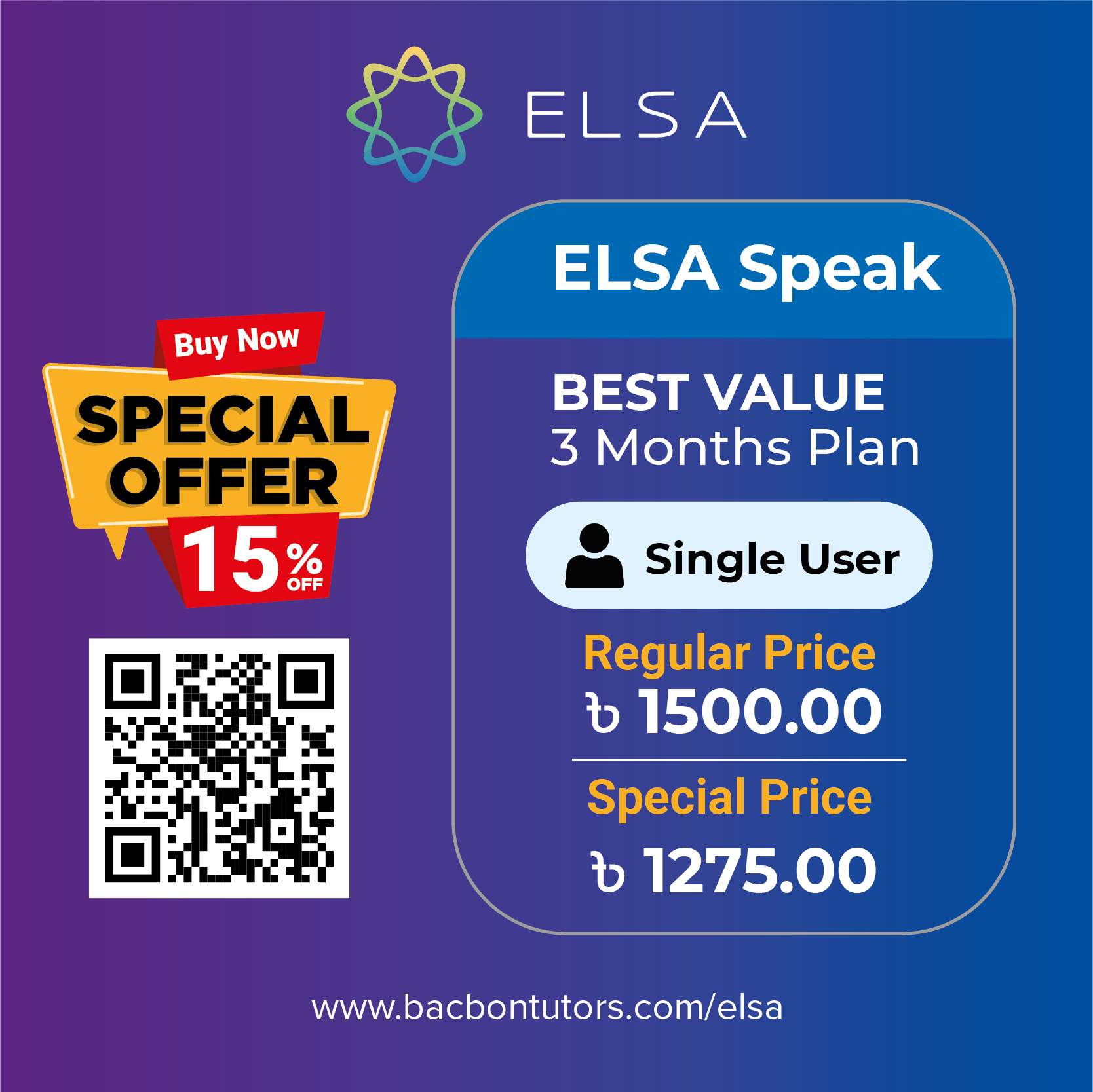 ELSA Speak 3 Months Plan
